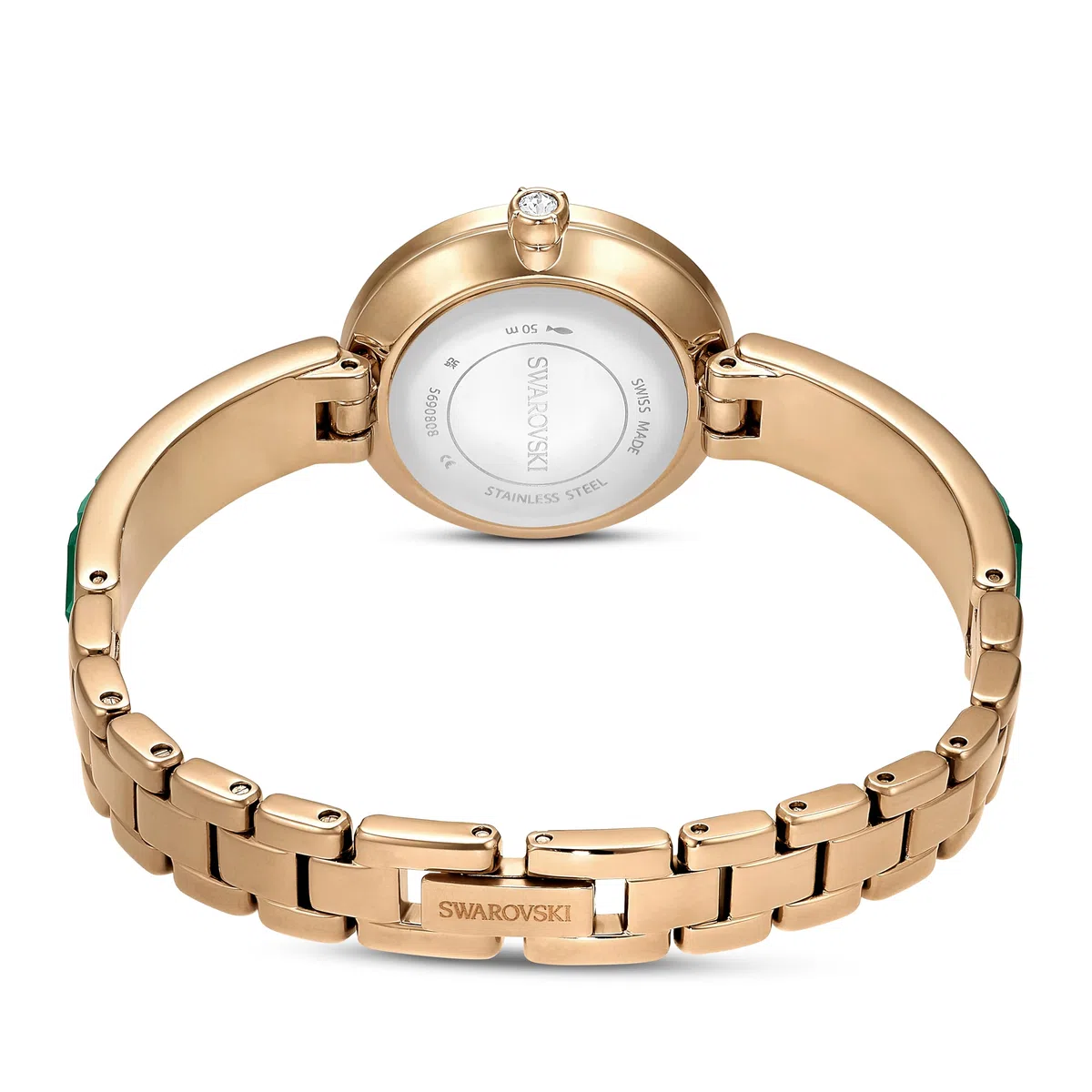Swarovski Matrix Kollektion Armreif-Uhr, Swiss Made