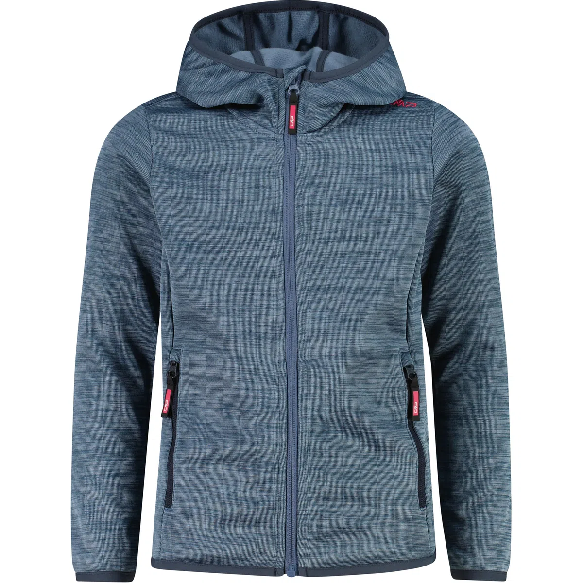 CMP Kid G Jacket FIX Hood Space Mel.