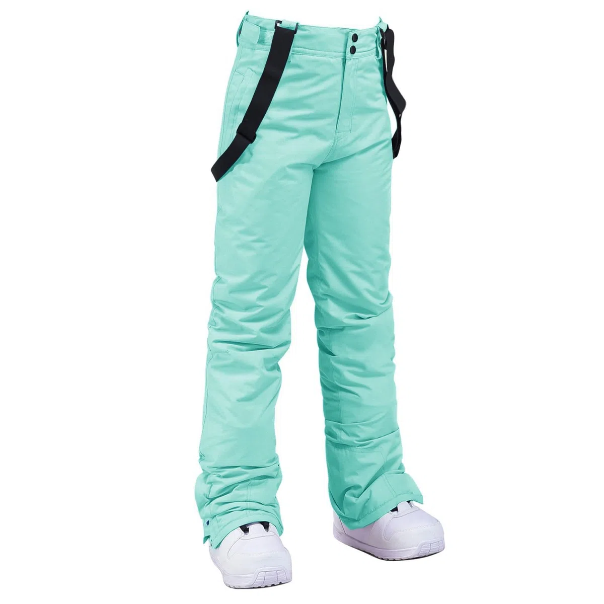 Skihose Damen Übergröße, Skihose Herren Mit Träger Funktionshose Große Größen Ski Pnts Weites Bein Softshellhose Winter Gefüttert Schneehose Outdoor Verdickte Thermo Skihose Winterhose Schneehose