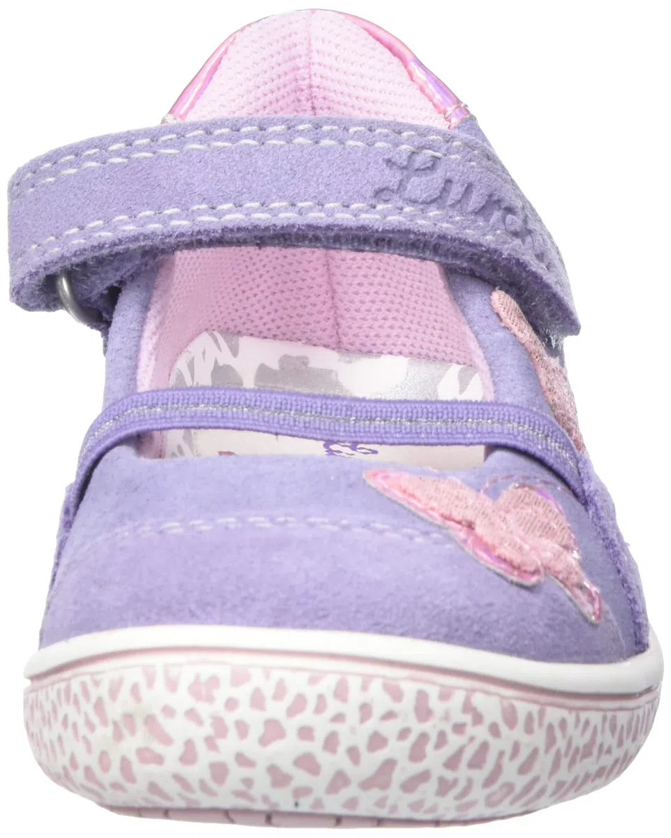 Lurchi Kinderschuhe Mädchen Ballerinas Grau Freizeit