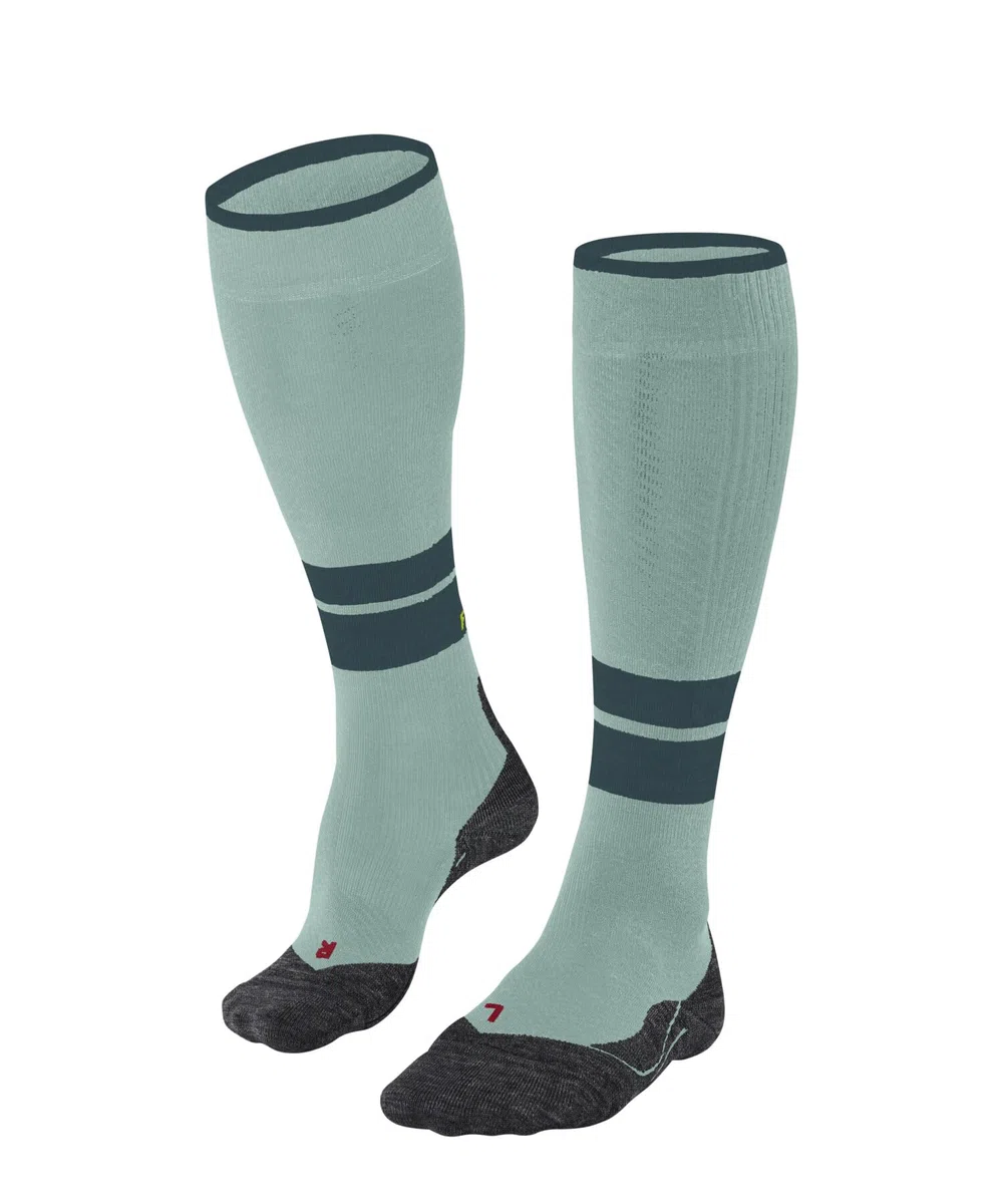 FALKE Damen TK Compression Wandersocken atmungsaktive schnelltrocknende klimaregulierende geruchshemmende Wolle Funktionsmaterial mittlere Polsterung Kompression stabilisierend antiblasen 1 Paar