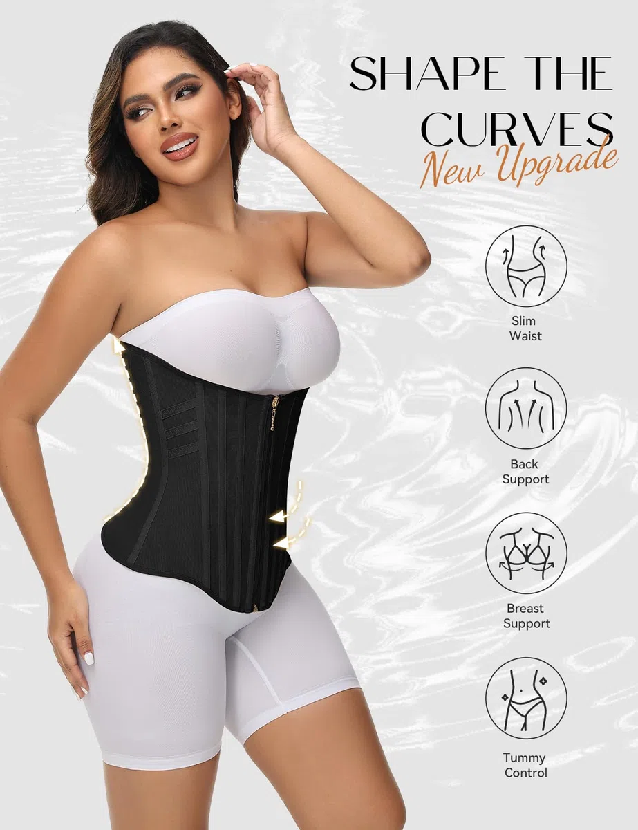 SHAPSHE Taille Trainer für Frauen Bauchkontrolle Taille Cincher Korsett Sport Workout Body Shaper Postpartum Bauch Band Gym