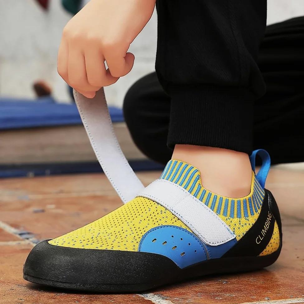 Kletterschuhe Für Herren Damen Leicht Für Den Innenbereich Für Anfänger Boulderschuhe Mesh rutschfest