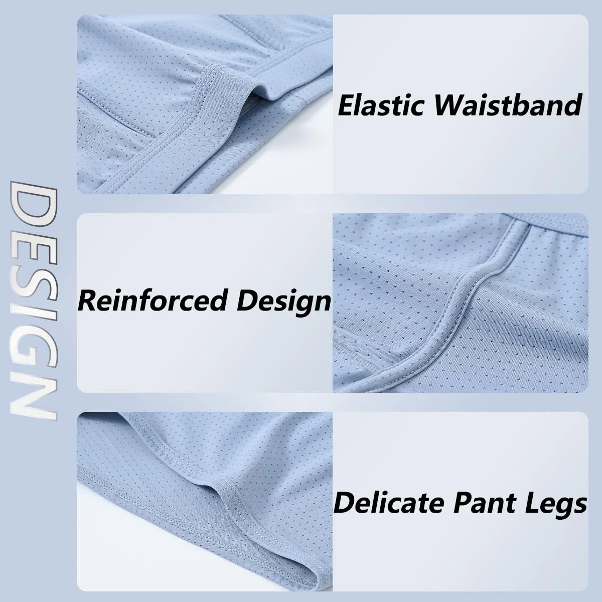 Herren-Boxershorts, sexy Elefanten-Unterwäsche, Ausbuchtung, doppelte Tasche, atmungsaktiv