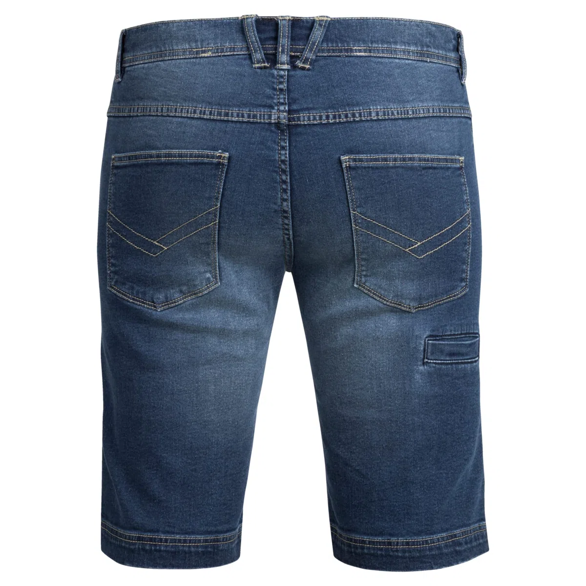 WÜRTH MODYF Arbeitsshorts Jeans Stretch X - professionelle Arbeitshose für Herren - Arbeitsshorts mit Reißverschluss - in den Größen 42-62 in Blau