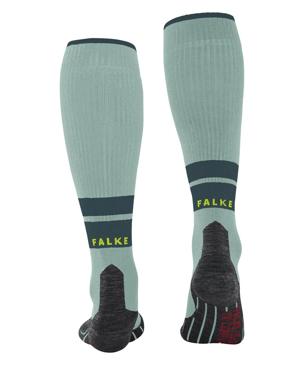 FALKE Damen TK Compression Wandersocken atmungsaktive schnelltrocknende klimaregulierende geruchshemmende Wolle Funktionsmaterial mittlere Polsterung Kompression stabilisierend antiblasen 1 Paar