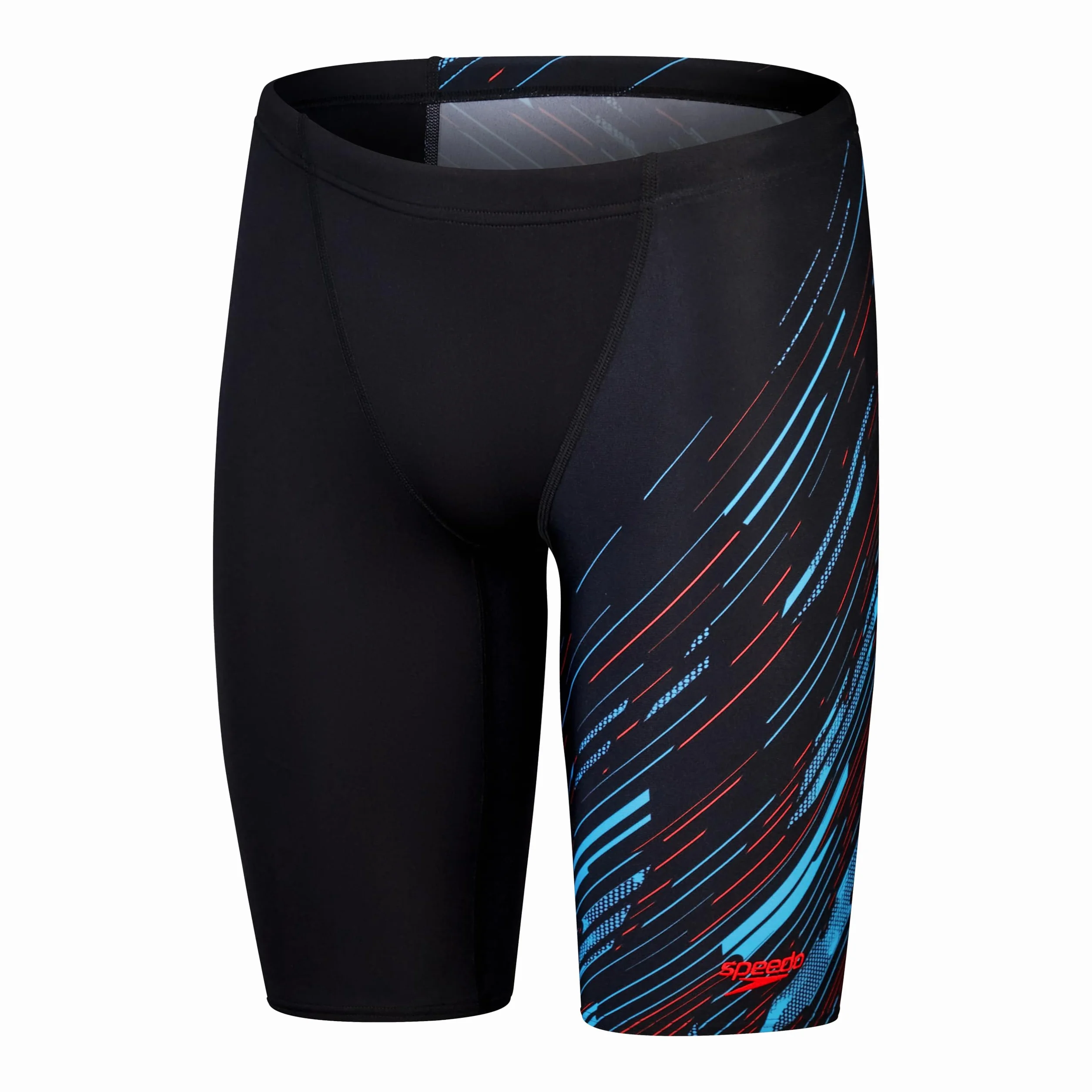 Speedo Herren Hyperboom Schwimmhose mit V-Schnitt Schnelltrocknend Training Fitness Chlorbeständig Schwimmhose (1er Pack)