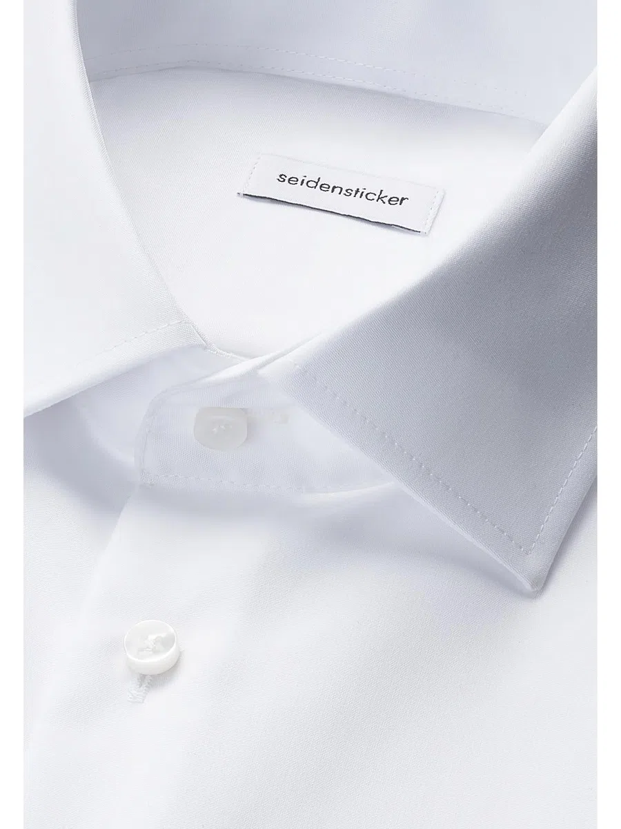 Seidensticker Herren Business-Hemd - Regular Fit - Bügelfrei- Kent-Kragen - Langarm - 100% Baumwolle