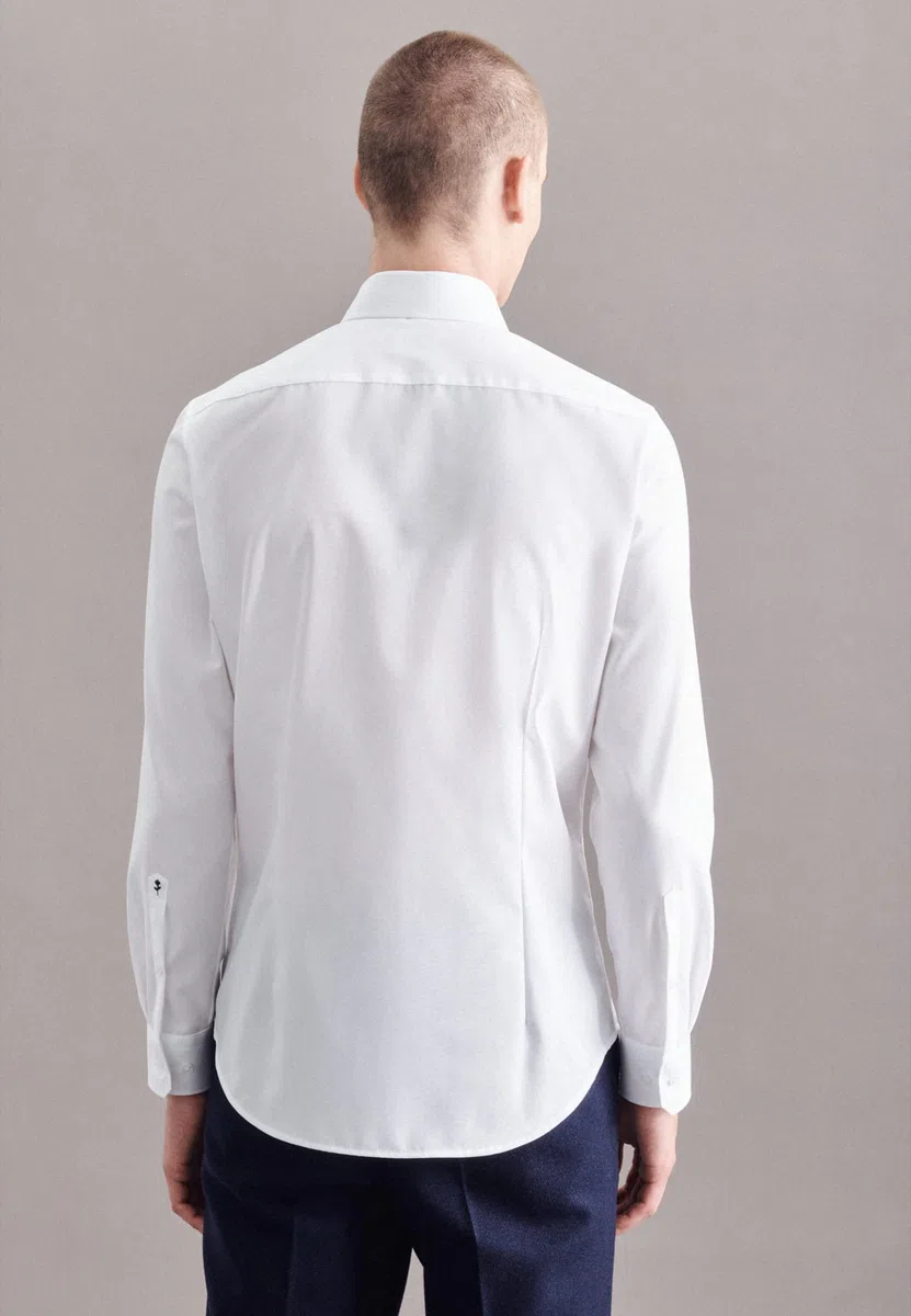 Seidensticker Herren Men Slim Longsleeve Cotton Hemd (1er Pack)