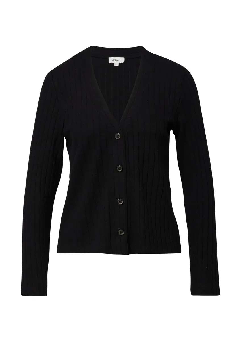 s.Oliver Damen 2172334 Jersey-Cardigan (1er Pack)