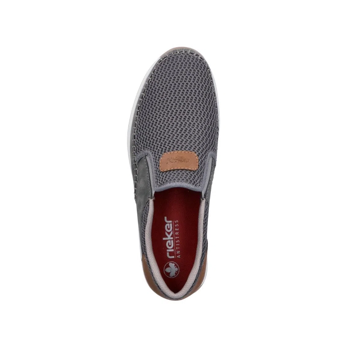 Rieker Herren Slip-On Sneaker 11954, Männer Halbschuhe