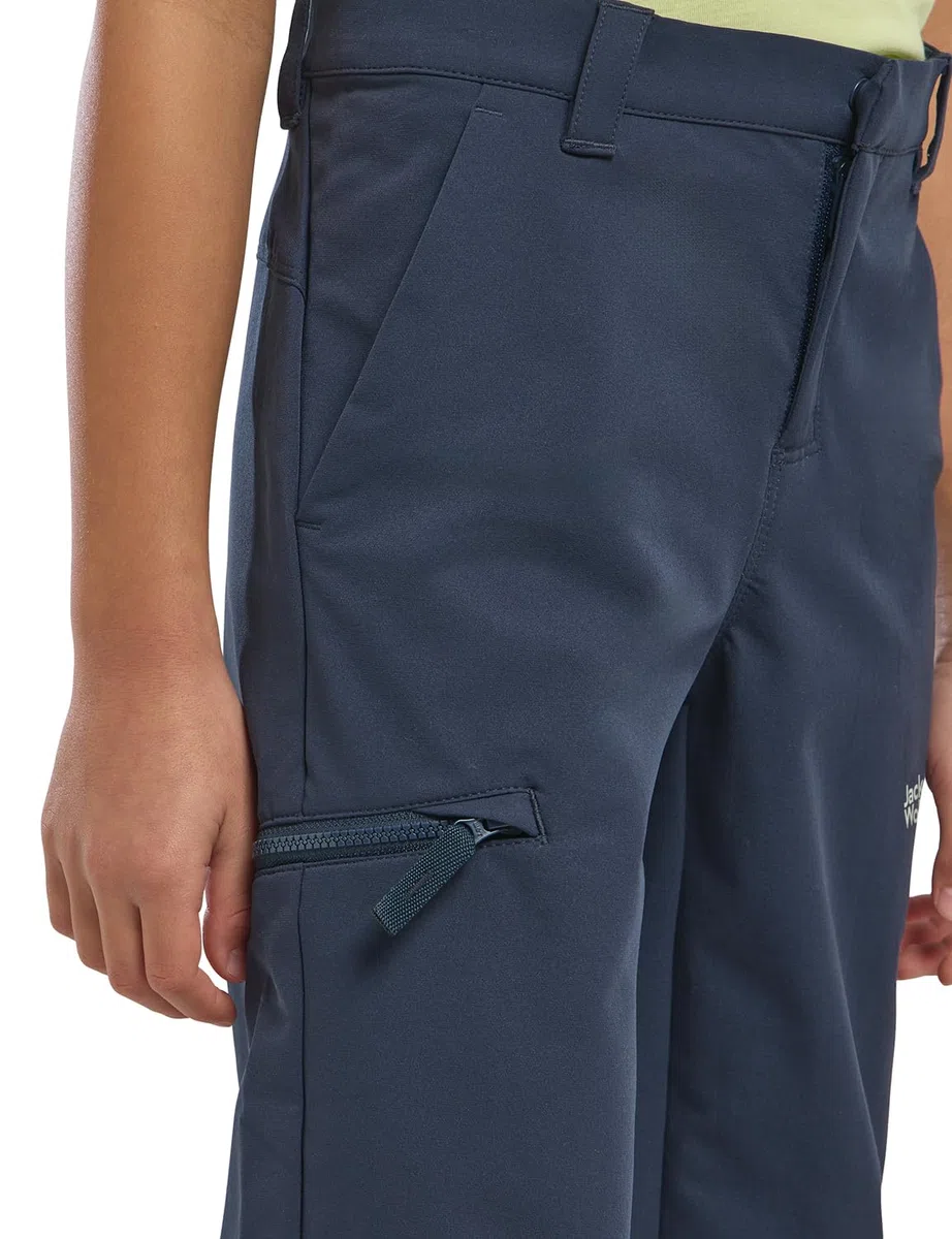 Jack Wolfskin Jungen Wanderhose Turbulence Pants K