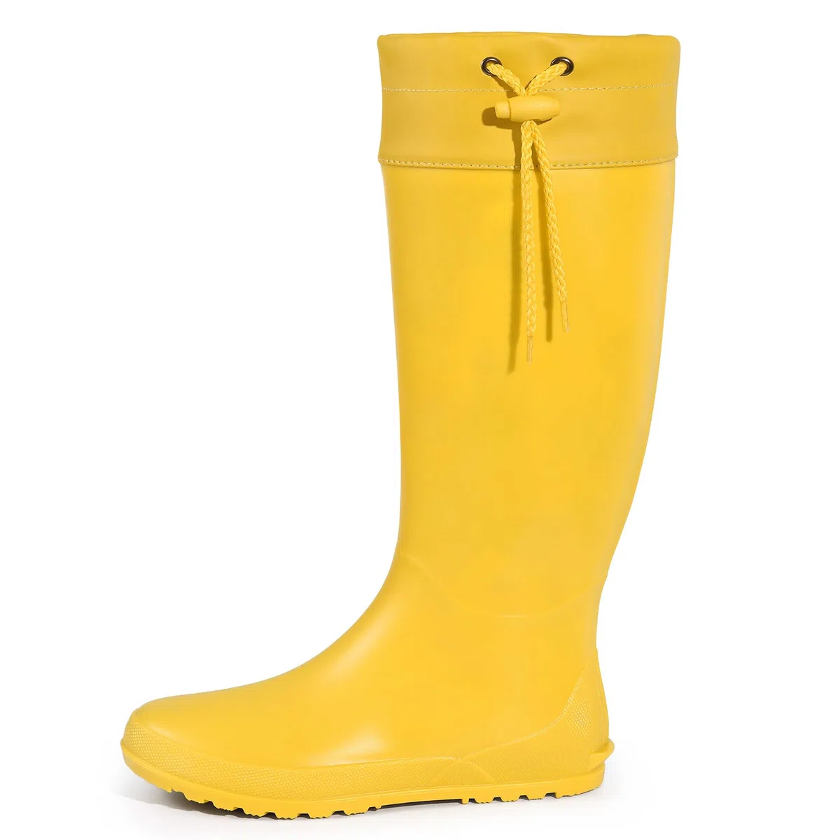 Asgard Verstaubare hohe Regenstiefel für Damen, wasserdicht, Gummi-Gartenstiefel, ultraleicht, flache Gummistiefel, Schlammstiefel, nicht für breite Waden geeignet