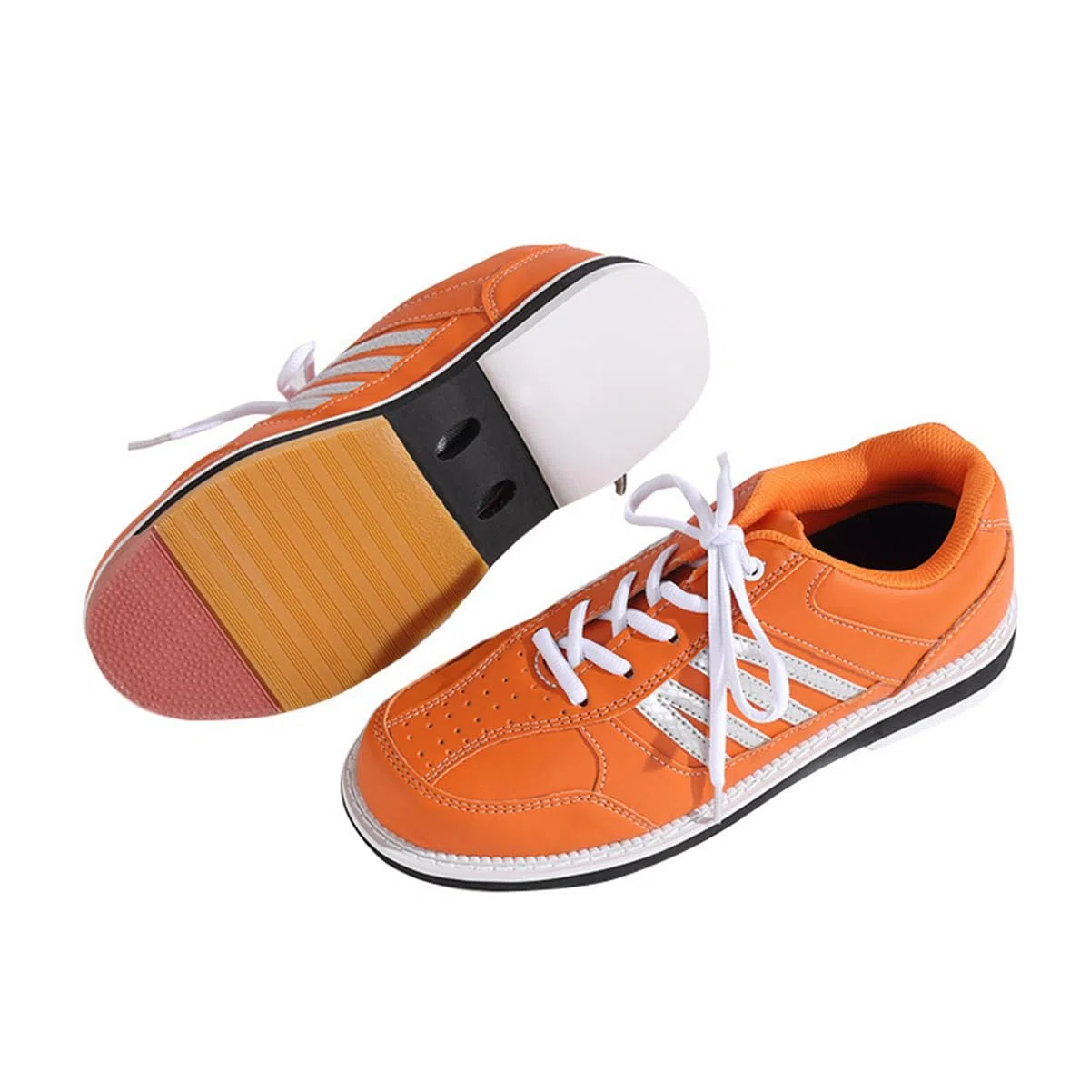 VEACAM Damen Herren Rasen Bowls Trainer Komfort Weibliche Anfänger Bowling Schuhe Anti-Rutsch Leichte Bowling Turnschuhe