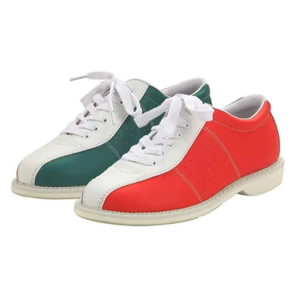 VEACAM Herren Damen Bowlingschuhe Unisex Leichte Gleitsohlen Sportschuhe für das Bowlingtraining,Grün,38 EU