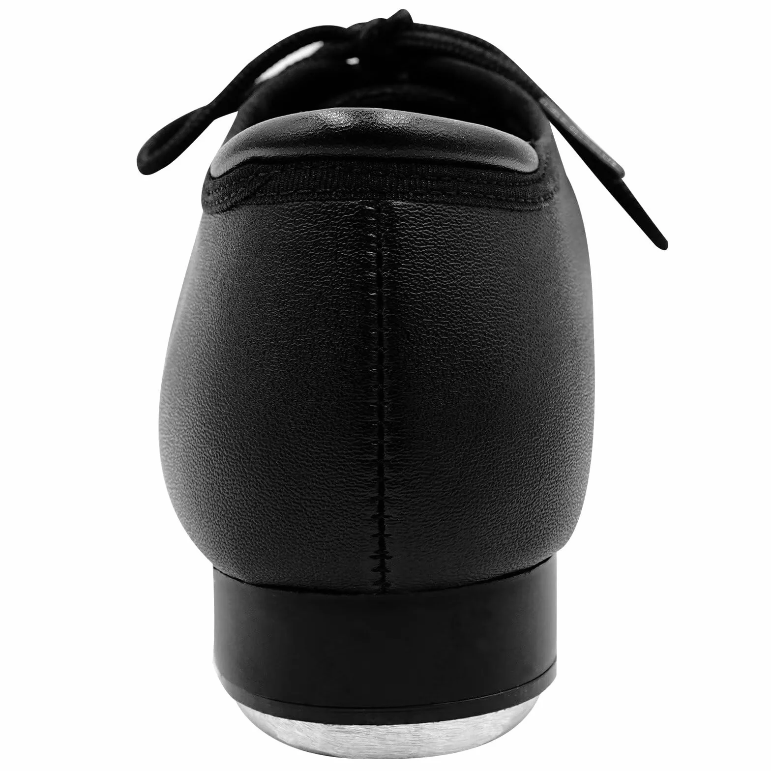 Schwarz Leder Tapschuhe Volle Sohle Oxford Steppschuh für Damen Männer Kinder