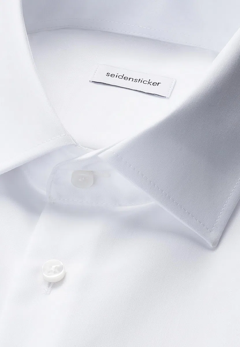 Seidensticker Herren Business-Hemd - Regular Fit - Bügelfrei- Kent-Kragen - Langarm - 100% Baumwolle
