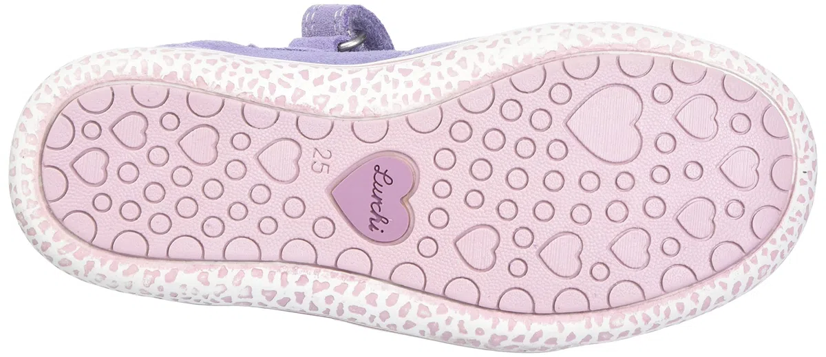 Lurchi Kinderschuhe Mädchen Ballerinas Grau Freizeit