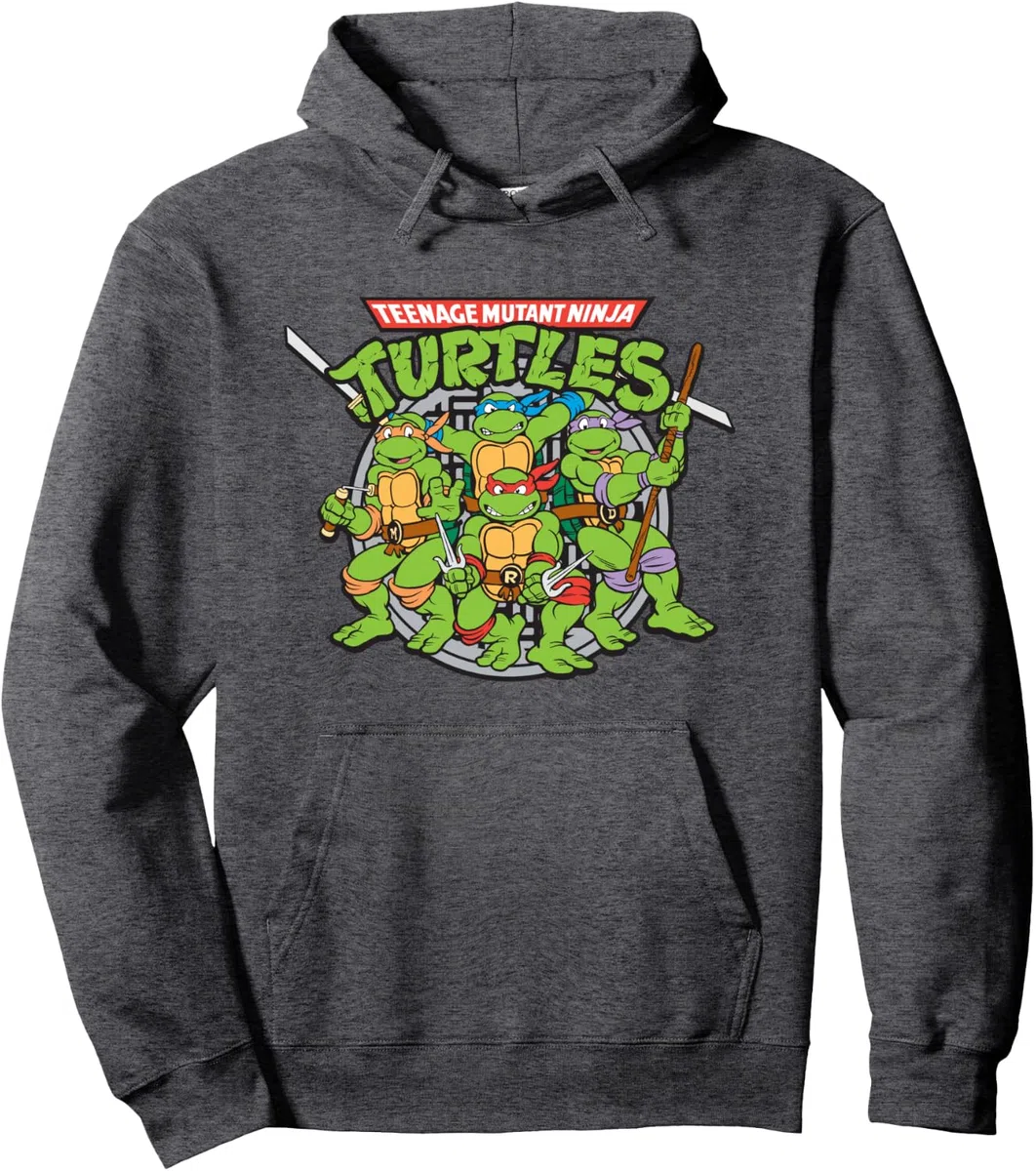 Teenage Mutant Ninja Turtles Classic Turtles Pullover Hoodie
