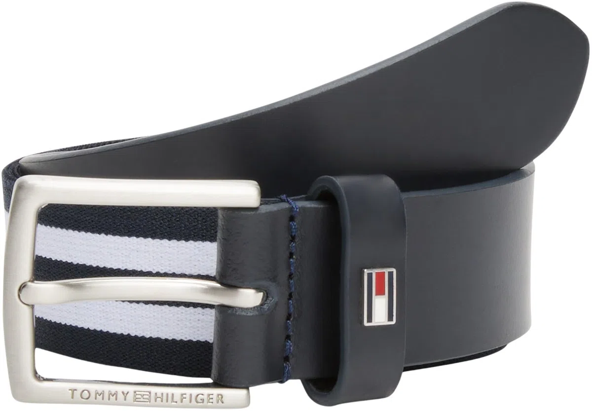 Tommy Hilfiger Unisex Kinder Kids Mix Media Seasonal Belt Au0au01986 Verstellbarer Gürtel (1er Pack)