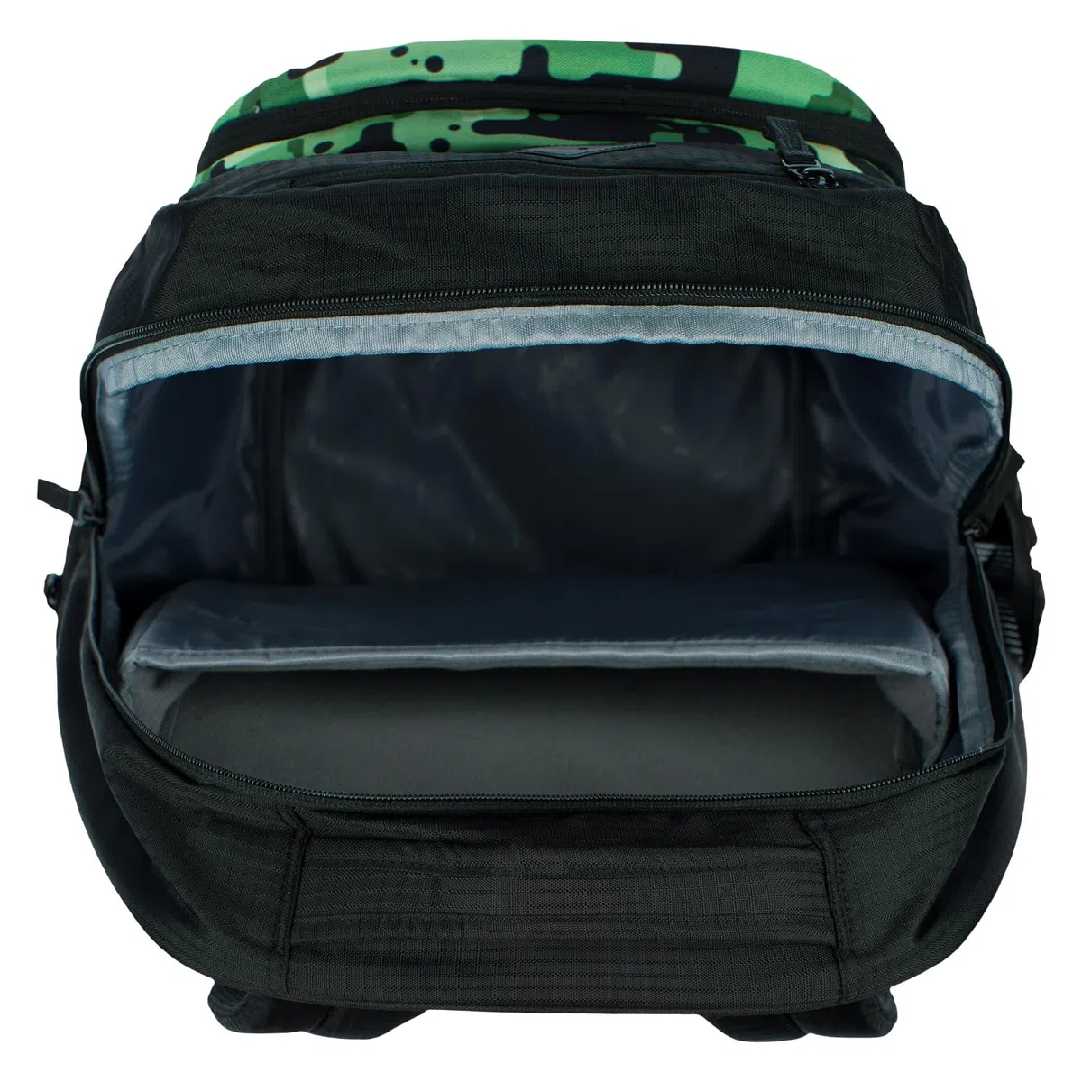 Baagl Schulrucksack Set 3 Teilig Rucksack Grundschule Daypack 35 l Green | Ergonomischer Großer Ranzen mit Brustgurt und Laptopfach für Jungen Mädchen Teenager bietet ein Kühlfach für Schulbücher.