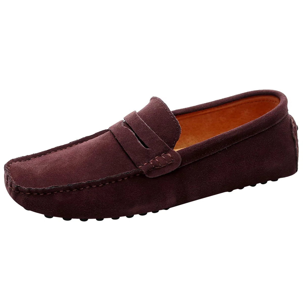 Herren Wildleder Penny Loafers Gemütlich Fahrende Schuhe Mokassin Slippers