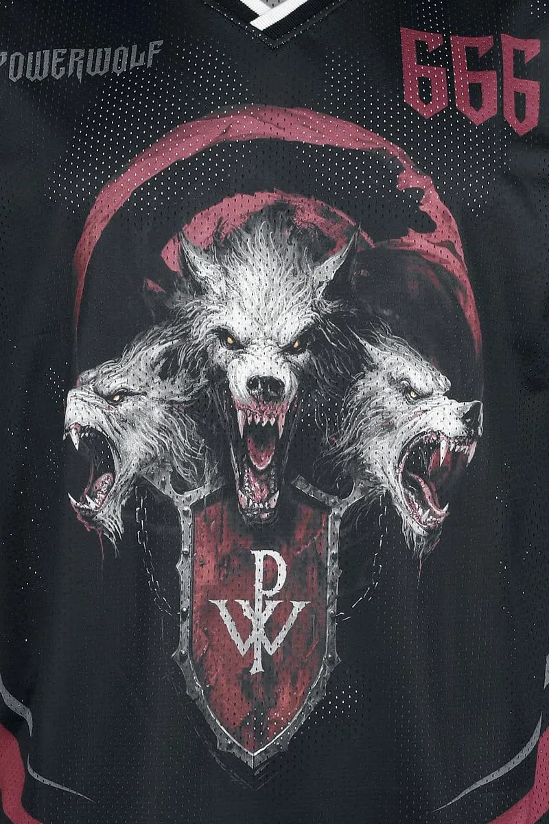 Powerwolf Hockey Jersey Männer Trikot Multicolor Activewear, Band-Merch, Bands, Sport, Trikots