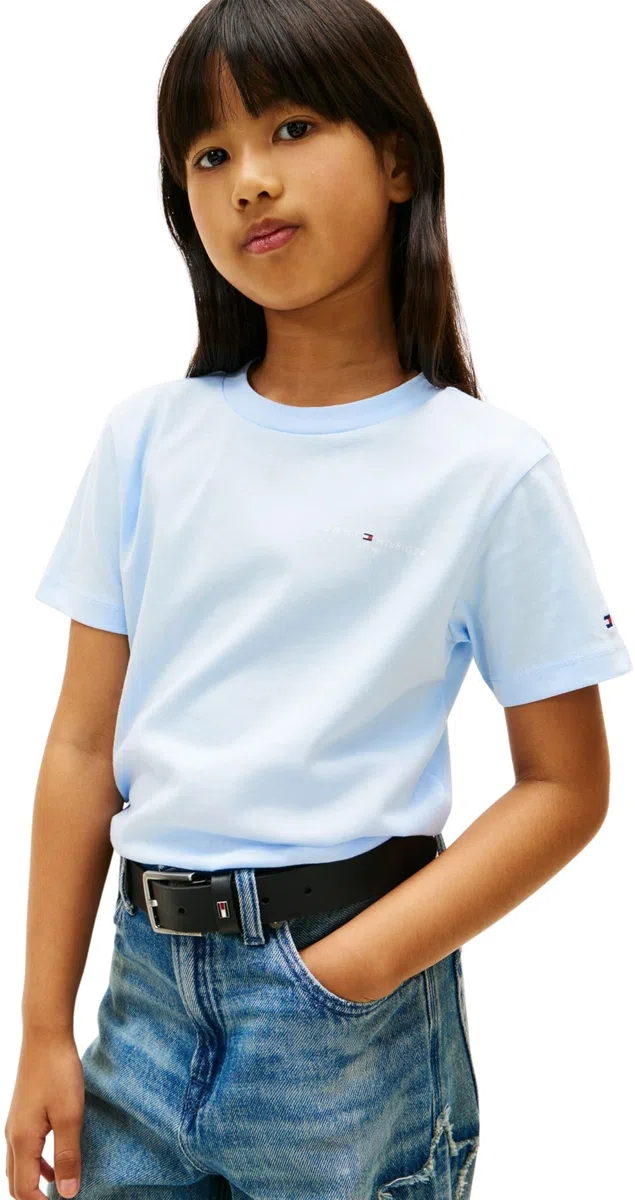 Tommy Hilfiger Unisex Kinder Mini Corp T-Shirt Ks0ks00661 T-Shirts (1er Pack)