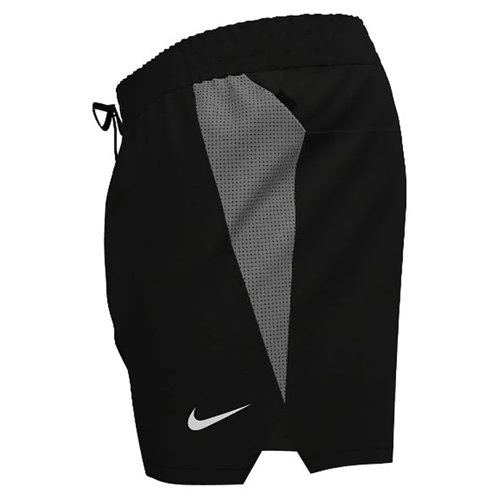 Nike Unisex Nike Swim Contend Solid Essent 5" Volley Short Black Swim Trunks