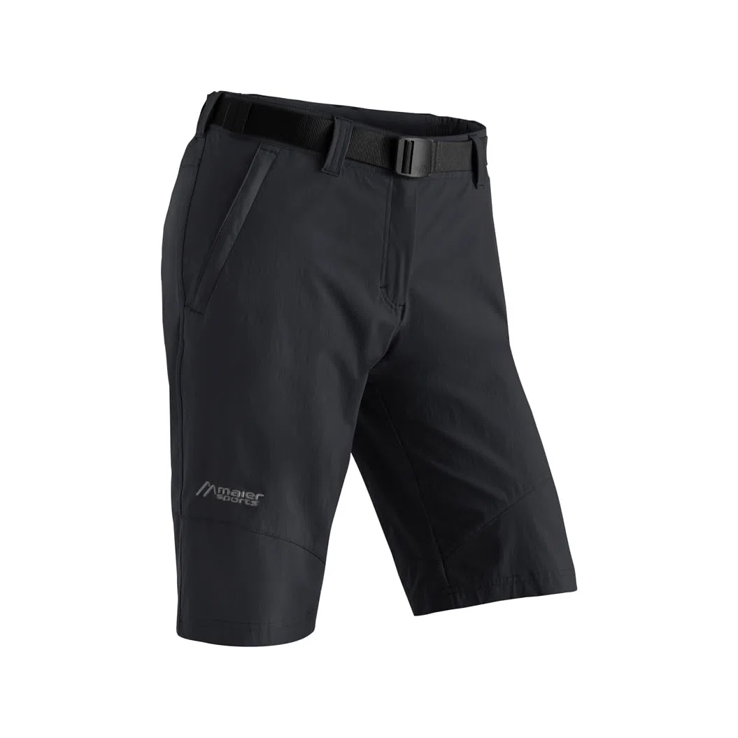 Maier Sports Lawa, Kurze Damen Wanderhose, Wasserabweisende Bermuda für Trekking und Hiking, PFC-frei, mSTRETCH pro 4 & Dryprotec