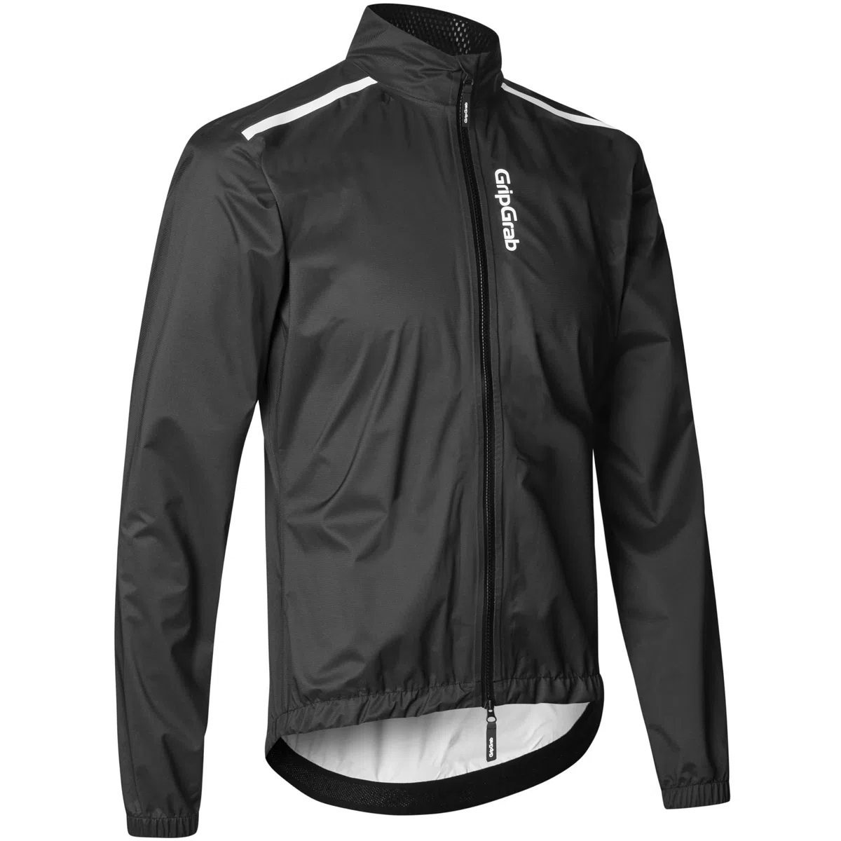 GripGrab RIDE Rennrad Regenjacke Herren Wasserdicht MTB Gravel Bike Jacke | Atmungsaktive Radsport Regen Jacke mit 20K Wasserschutz, 2-Wege-Reißverschluss und reflektierenden Details