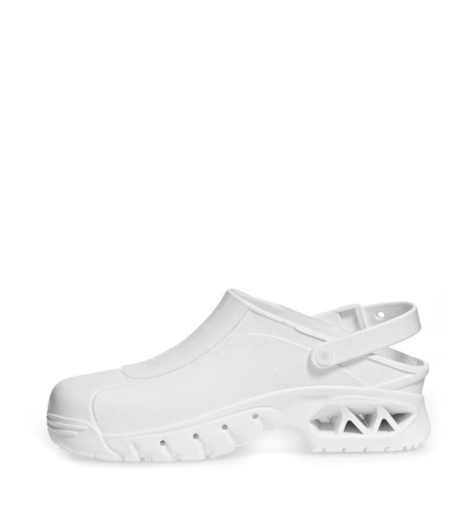 ABEBA 9600 AUTOKLAVIERBARE CLOGS Verstopfen, OB, A, E, SRC, Weiß, Größe 44