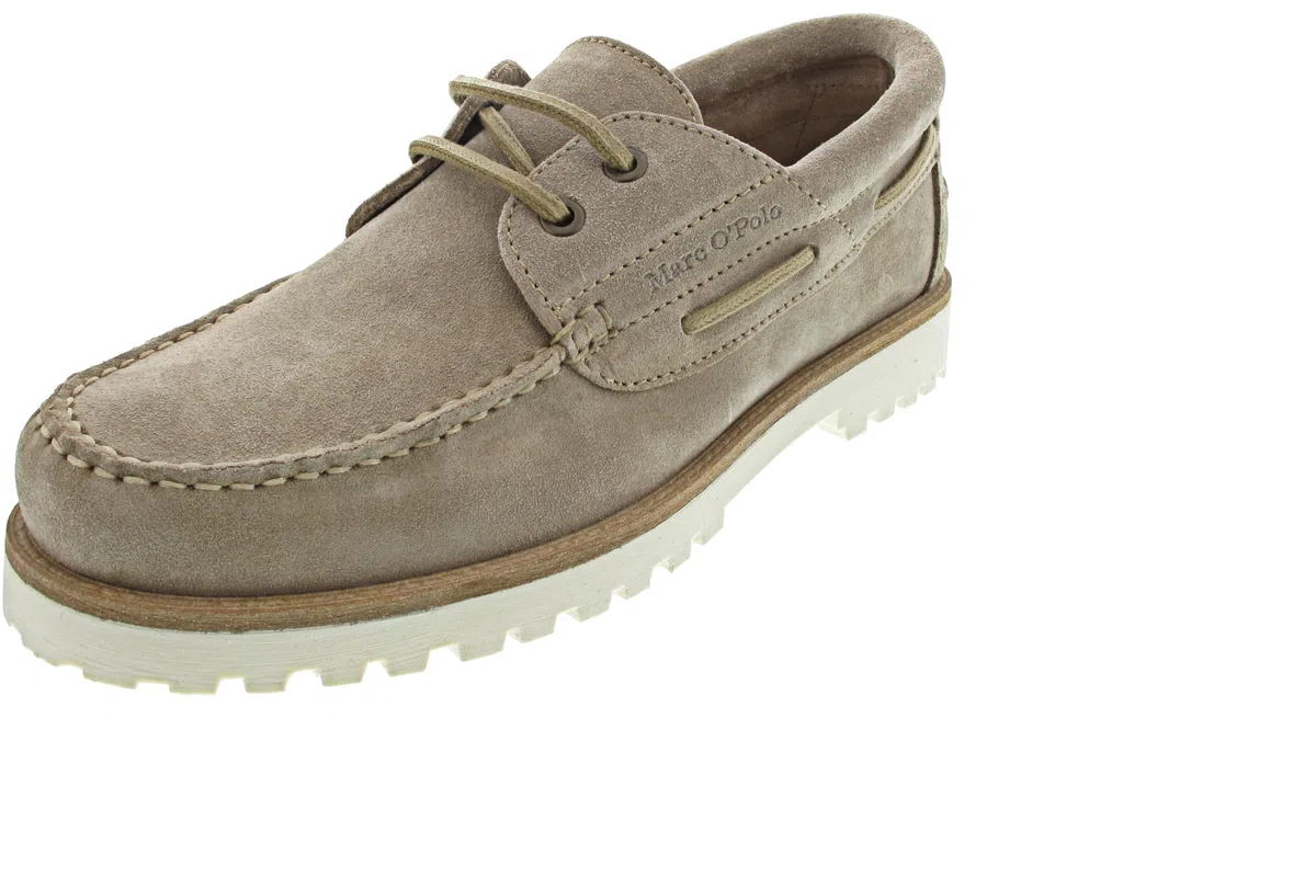 Marc O’Polo sportlicher Schnürer Beige