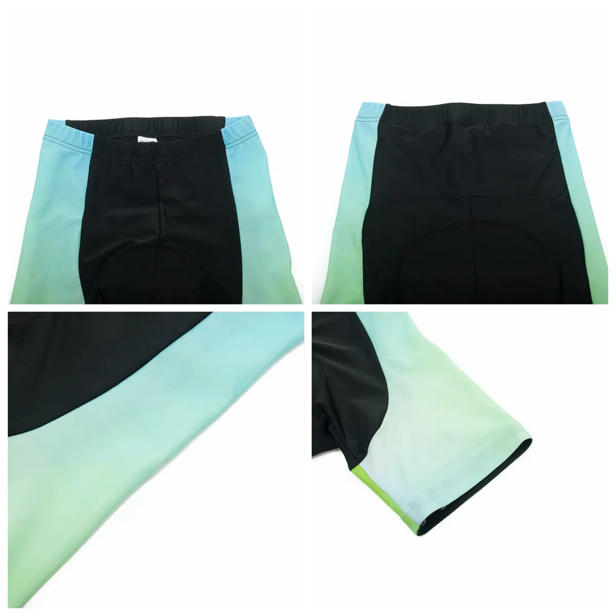 Radtrikot-Shorts-Set, Damen, Bike-Top-Anzug, Reißverschlusstaschen, Damen-Fahrradbekleidung