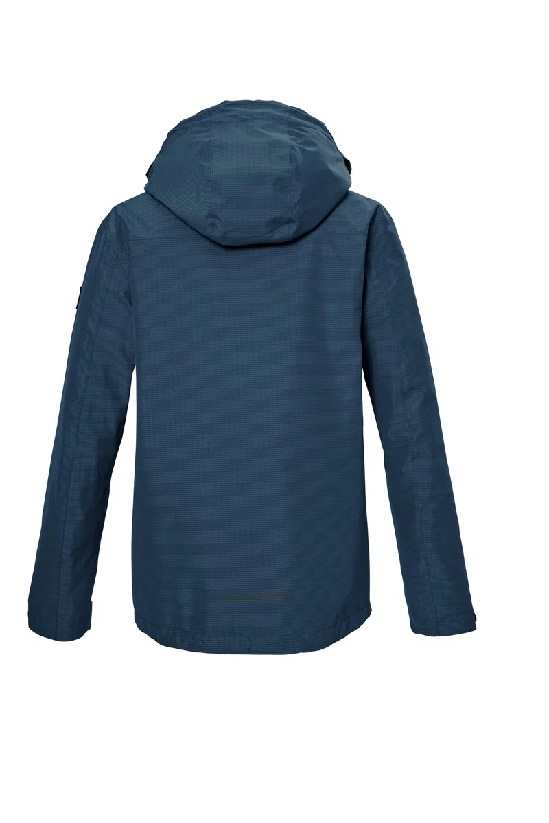 Killtec Jungen Kos 140 Bys Jckt Funktionsjacke ist wasserdicht/Outdoorjacke mit Kapuze