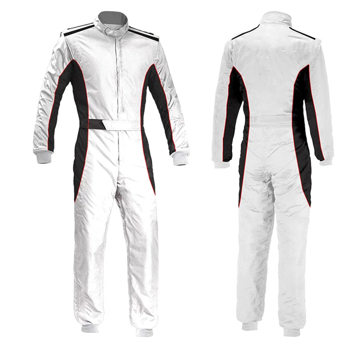 Bestgift Kart Racing Suit Einteiliger Trainingsanzug Kartinganzug