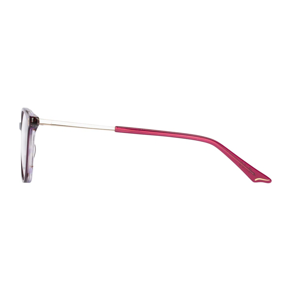 EPISODE Brille mit Sehstärke für Damen optional mit Sonnenbrillentönung oder Blaulichtfilter, Rund, gefertigt aus Acetat (inklusive Brillenetui)