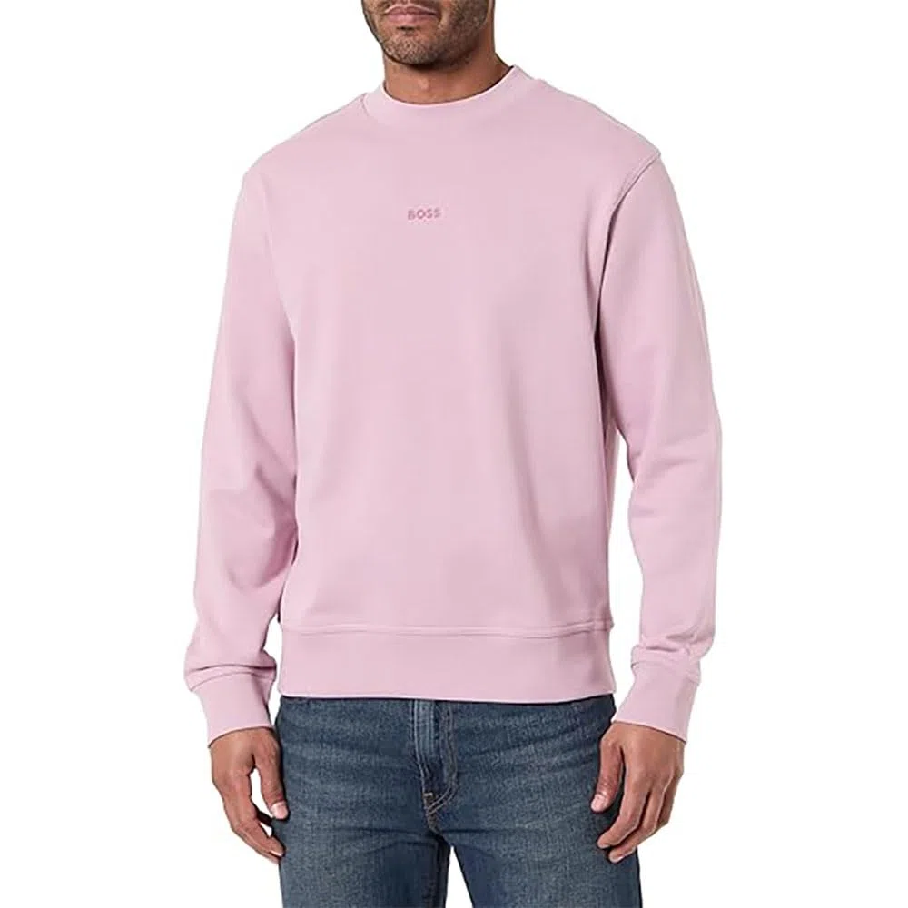 BOSS Herren Wesmallcrew 10244192 01 Sweatshirt