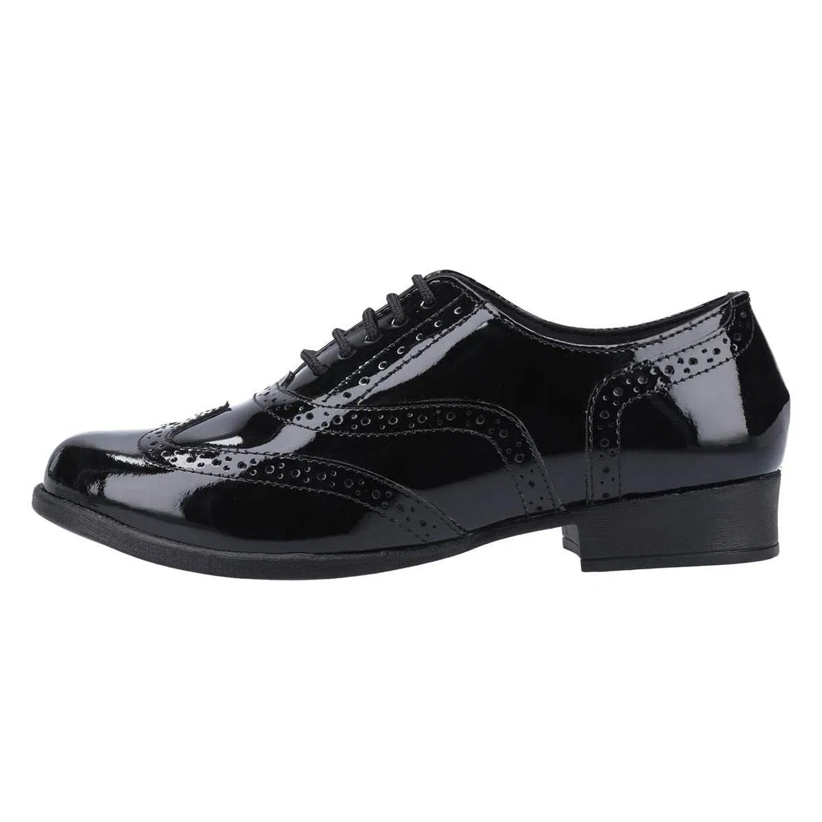Hush Puppies Mädchen Kada Senior Patent Schuluniform-Schuh