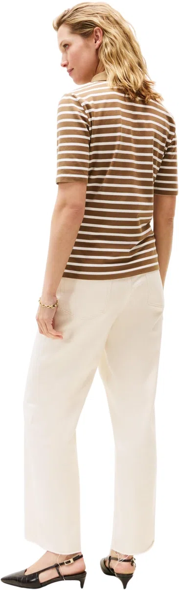 Tommy Hilfiger Damen Poloshirt Kurzarm 1985 Pique Regular Fit