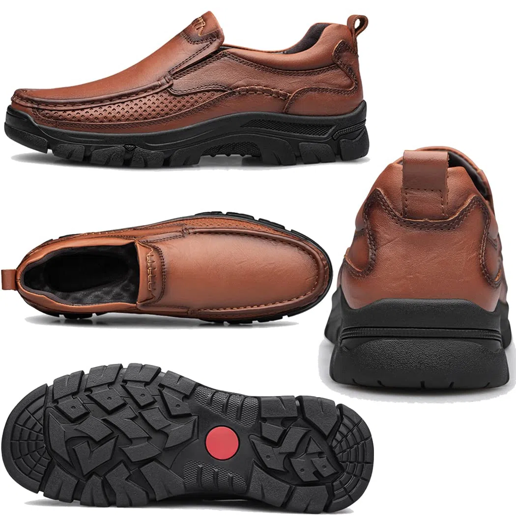 Herrenschuhe Klassische Loafers Slipper Freizeitschuhe Business Casual Lederschuhe