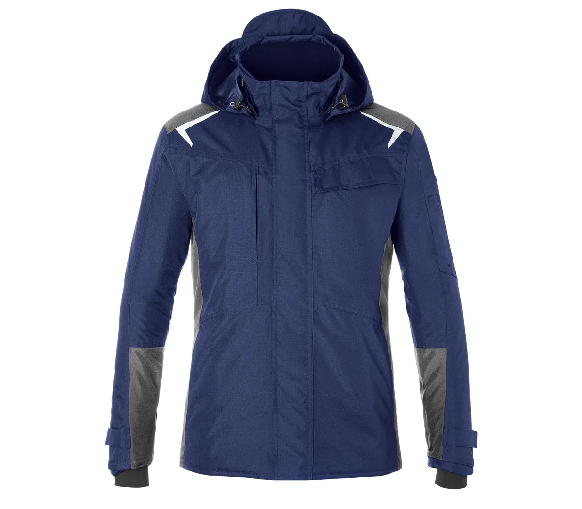 KÜBLER BODYFORCE Hardshelljacke PSA 2 – Jacke mit Ripstop-Oxford-Gewebe und abtrennbarer Kapuze