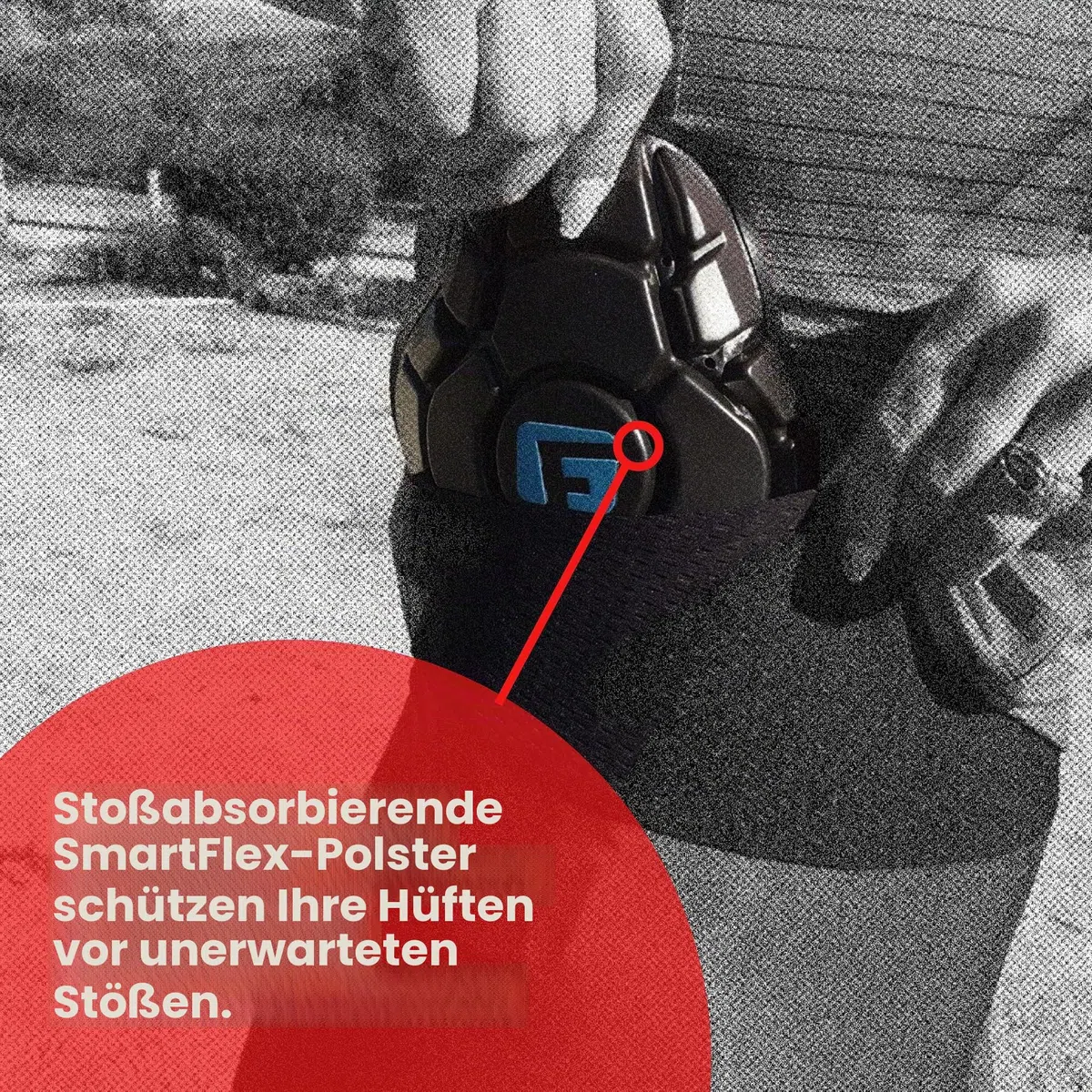 G-Form Slip-In Hüftprotektoren - Mountainbike-Hüftprotektoren für Frauen