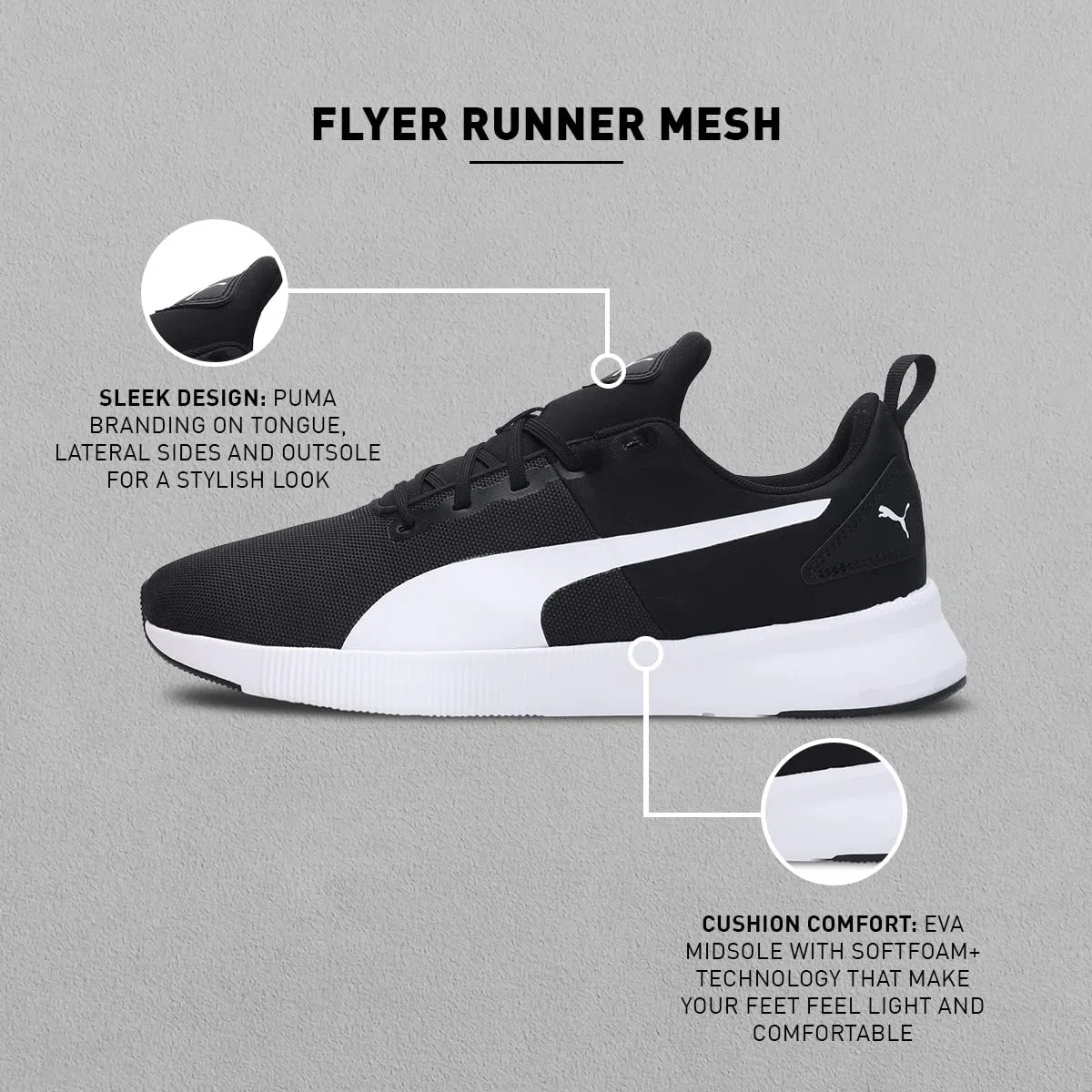Puma Unisex Flyer Runner MeshLaufschuh