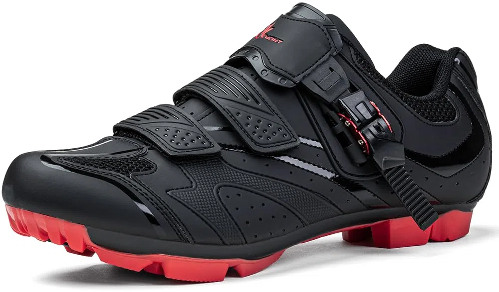 Vemont MTB Schuhe Herren Fahrradschuhe Mountainbike SPD Schuhe Herren-Radsportschuhe Indoor Cycling Schuhe