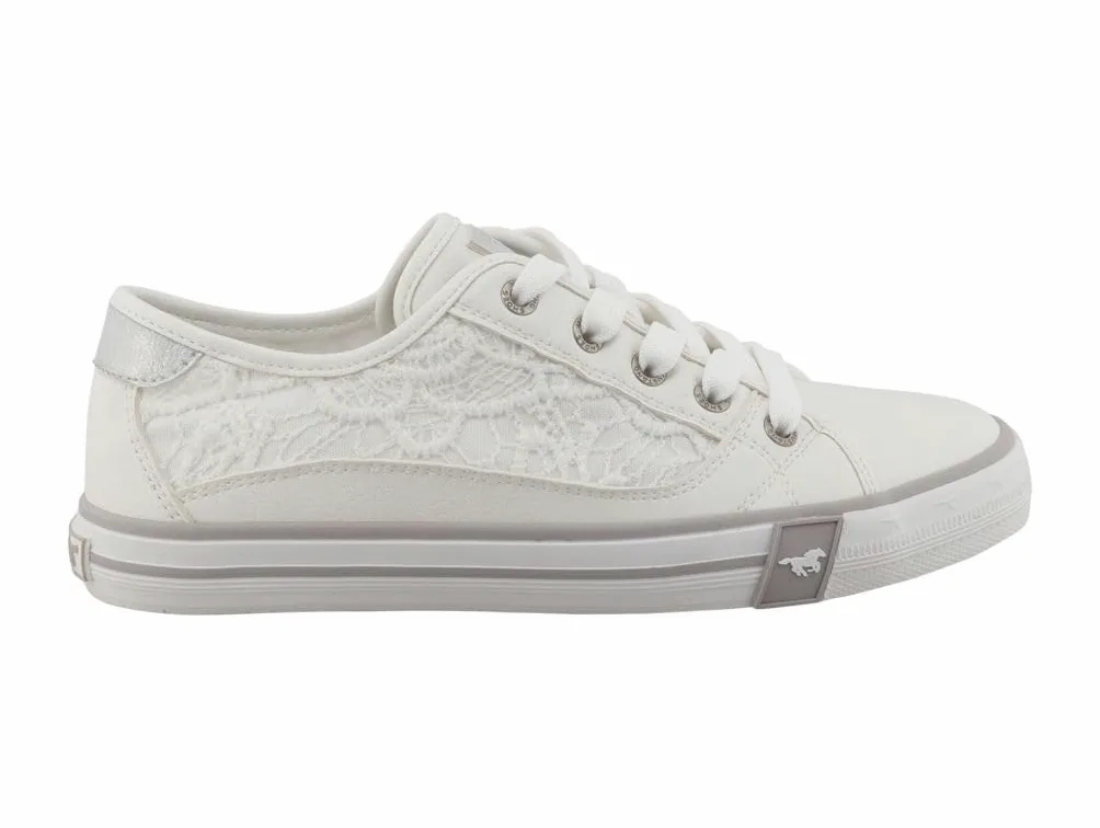 MUSTANG Damen Low-Top Sneaker, Frauen Halbschuhe
