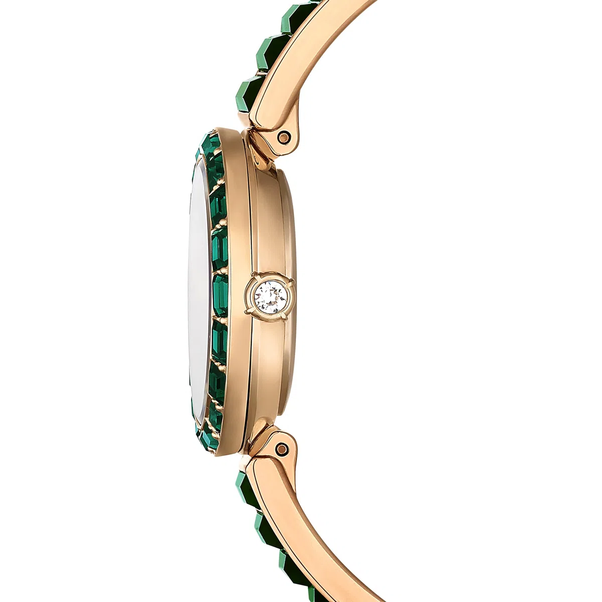 Swarovski Matrix Kollektion Armreif-Uhr, Swiss Made