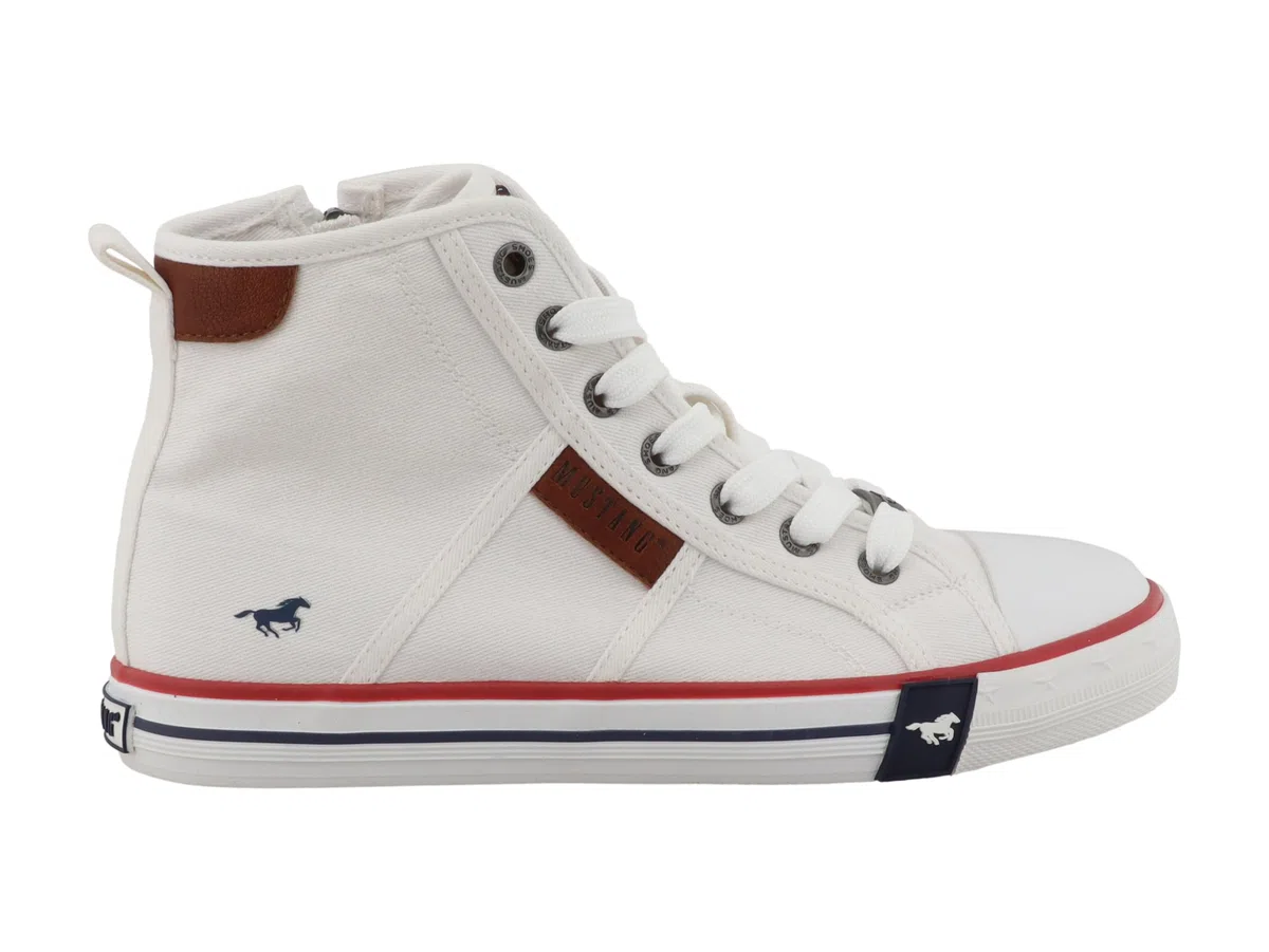 MUSTANG Damen Low-Top Sneaker, Frauen Halbschuhe