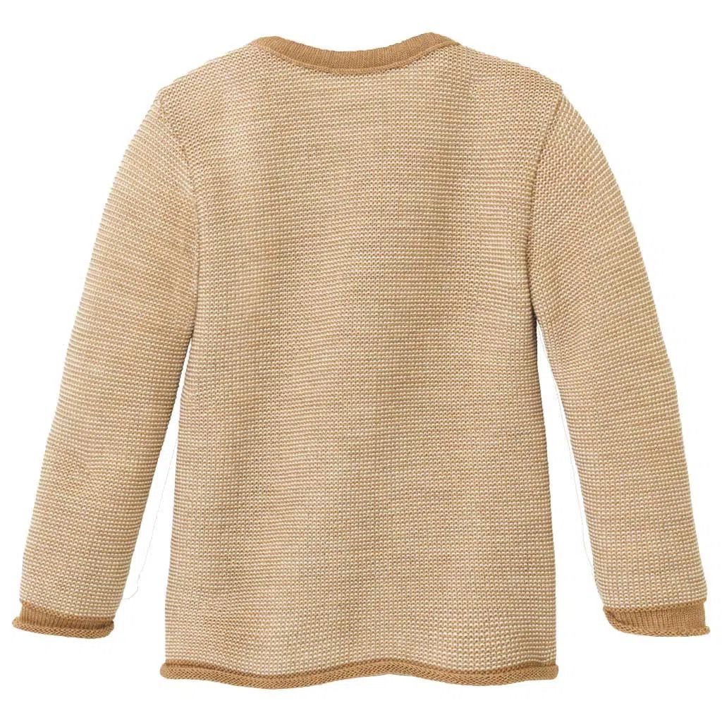 Disana Baby-Jacke Baby & Kinder - 100% Bio-Merino - atmungsaktiv, angenehm warm Unisex Gr. 50 – 92 – nachhaltig & fair – mit Wickelverschluss - Made in Germany