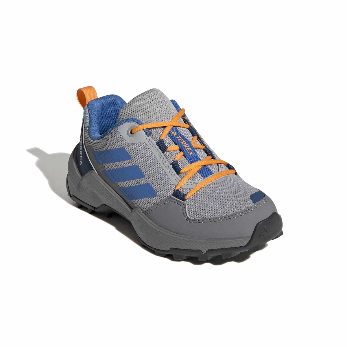 adidas Unisex Kinder Terrex Ax4S Hiking Kids Shoes, Grey Two/Glow Blue/Grey Three, 37 1/3 EU